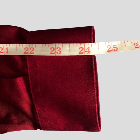 Bellissimo Burgundy Dress Shirt Size 16R - Picture 10 of 10